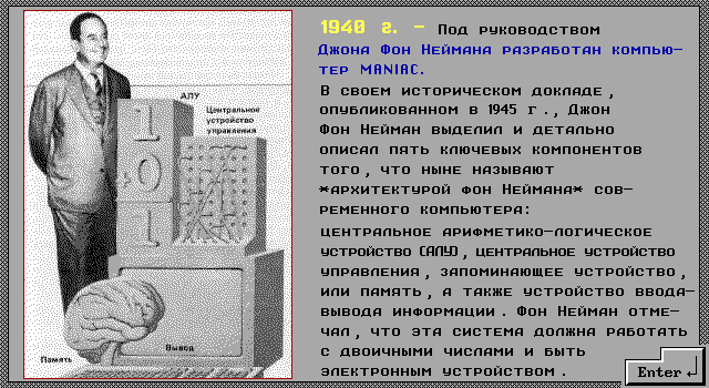 Архитектура компьютера Джона фон Неймана